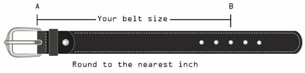 How to Measure Your Belt Size - Alexander Kalifano Belts and Buckles