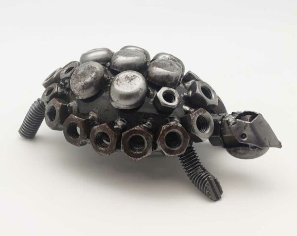 Turtle Recycled Metal Sculpture