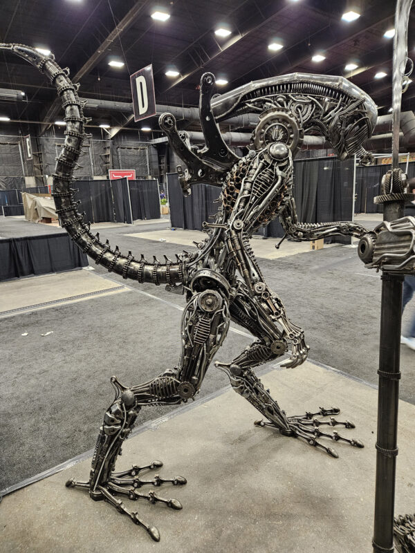 Alien-inspired Queen Life Sized Sculpture